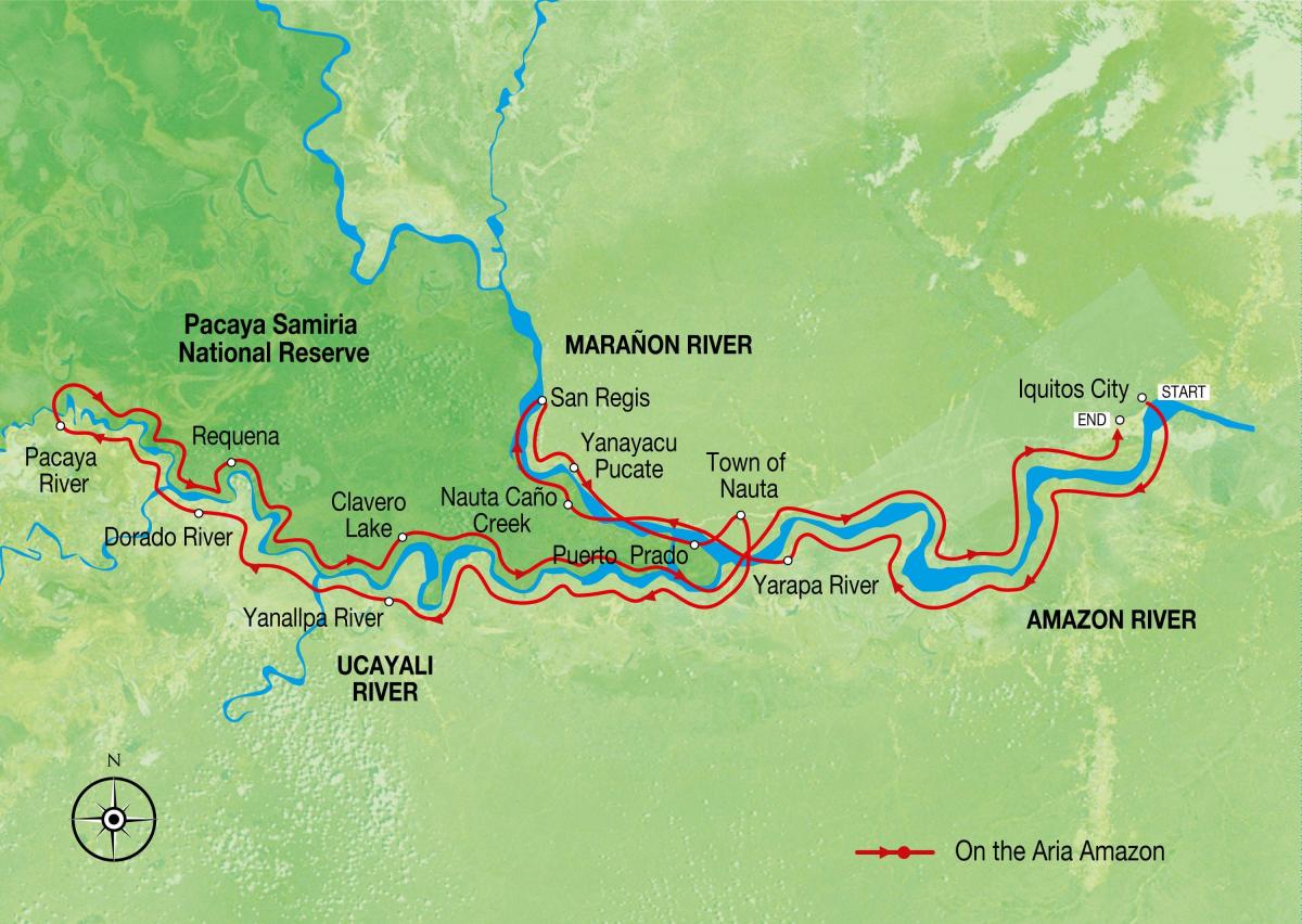 kart çay Amazon Peru
