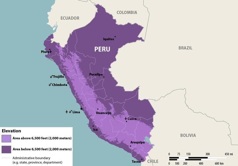 kart зика Peru