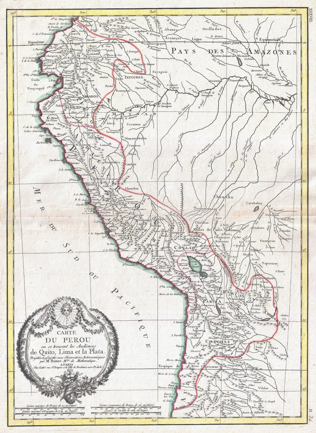 kart köhnə xəritəsi Peru