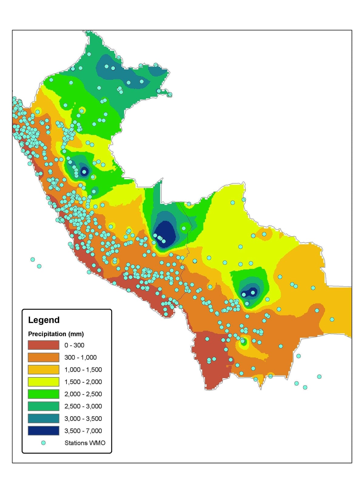 kart Peru iqlimi