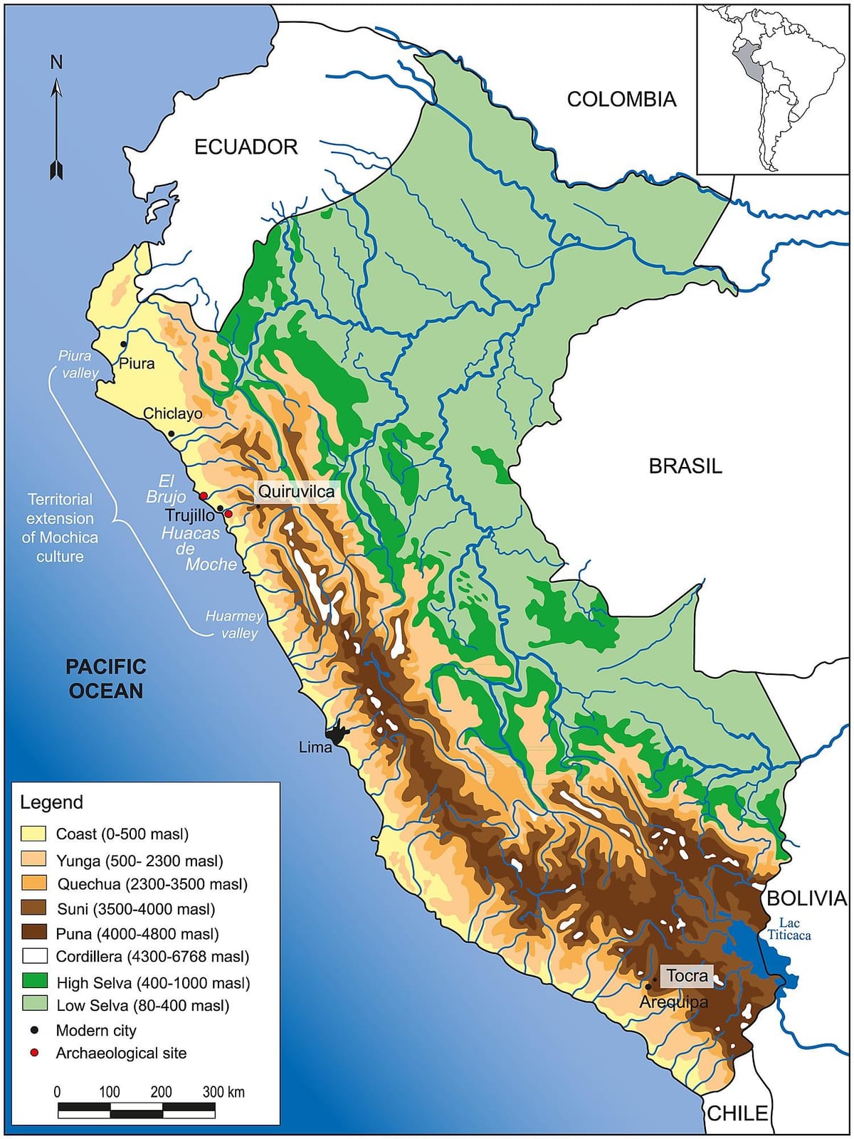 Peru coğrafiyası