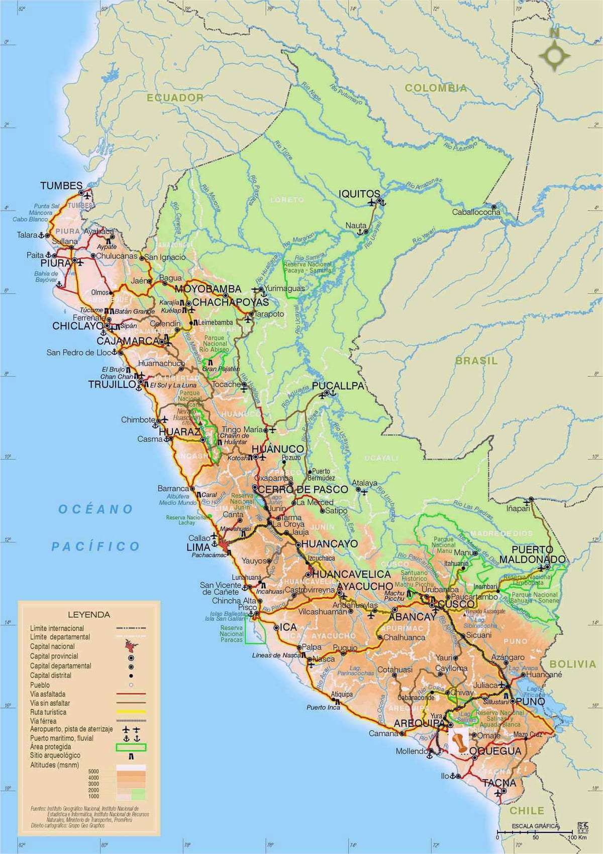 kart Peru yol
