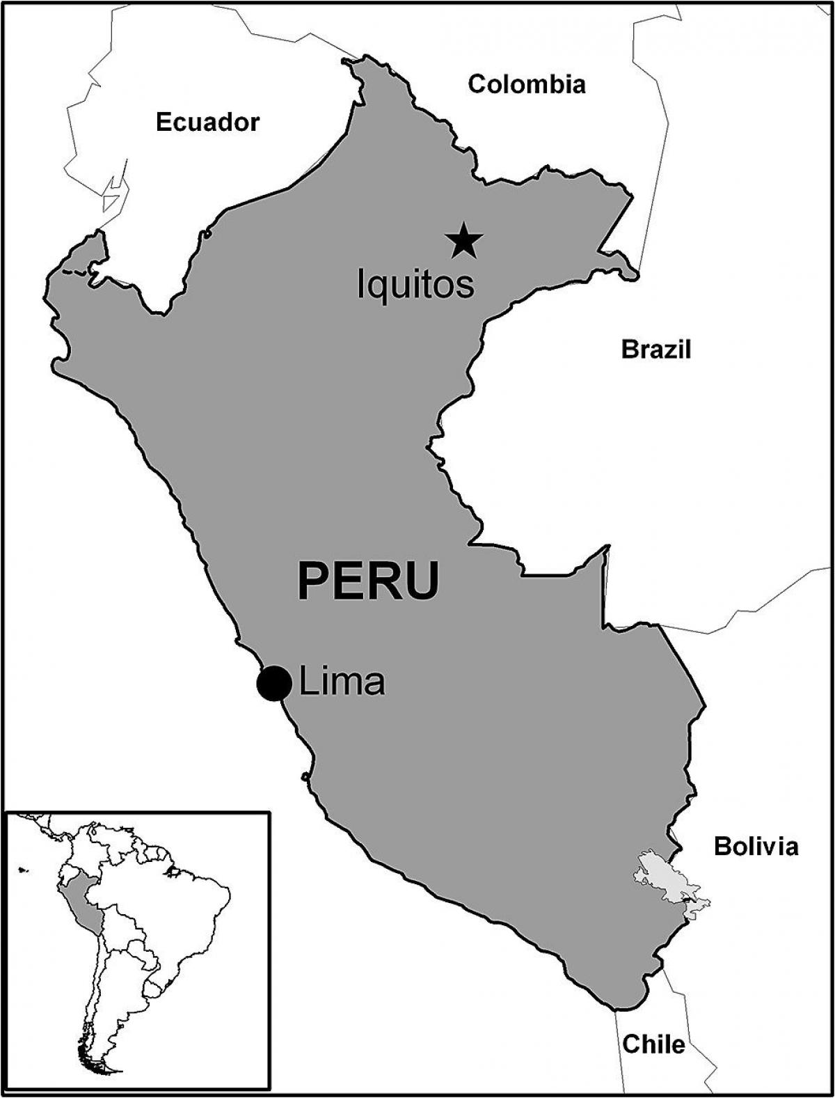 kart икитос Peru