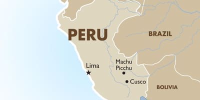 Kart Peru və qonşu ölkələr