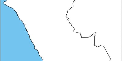 Peru boş xəritə
